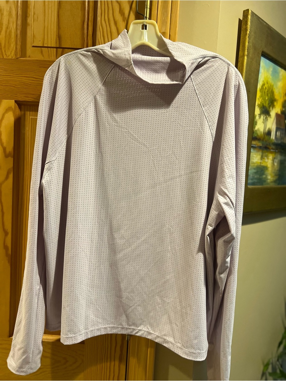 CALIA Light Lavender Long-Sleeve Soft Turtleneck Top -Size:1X NEW